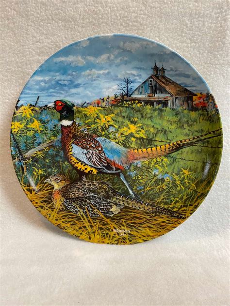 Knowles Upland Birds Of North America Collector Plate Etsy North