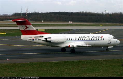 Oe Lfr Fokker Austrian Airlines Norman Martinson Jetphotos