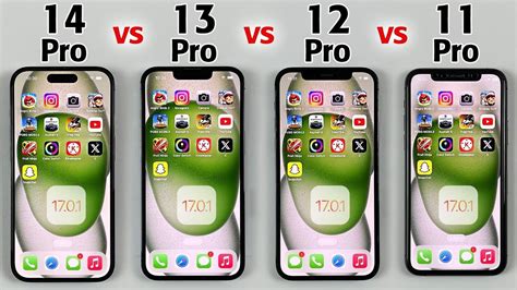 IPhone 14 Pro Vs 13 Pro Vs 12 Pro Vs 11 Pro SPEED Test Iphone