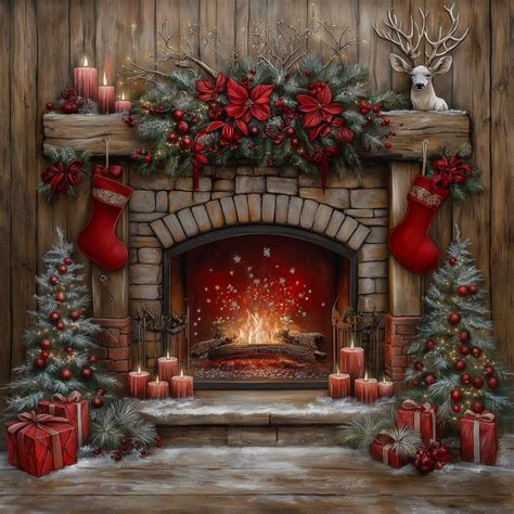 Pinterest Decora O Da Lareira Desenho De Natal Artesanatos F Ceis