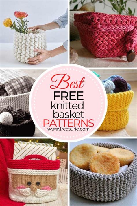 16+ Free Knitting Patterns For Baskets - BrettKorrin