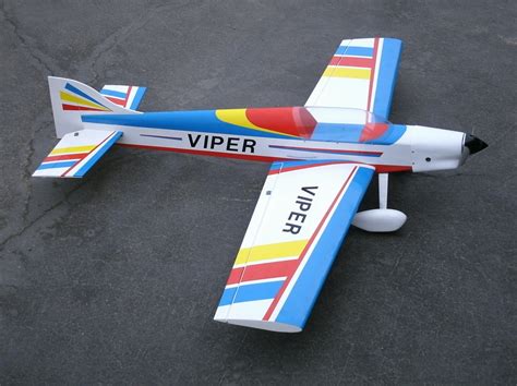 F3a Viper 554 Nitro Gaselectric Rc Rc Pattern Airplane Plane Arf