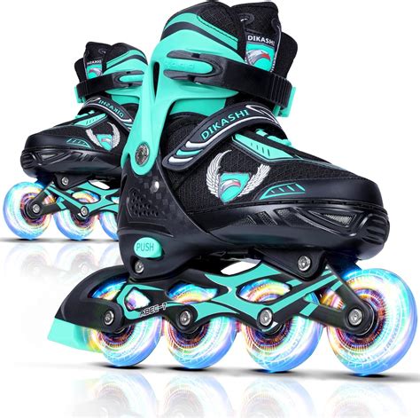 Patines En L Nea Ajustables Para Ni Os Y Ni As Con Ruedas Iluminadas