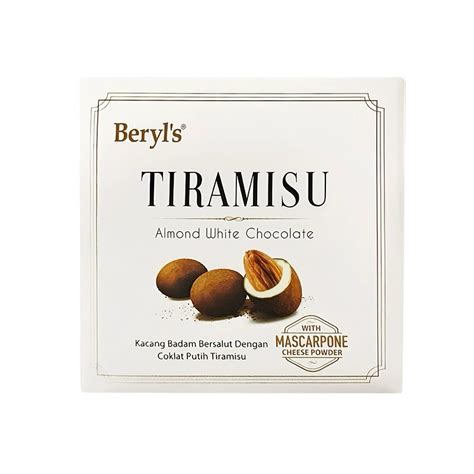 Jual Beryls Tiramisu Almond Chocolate 65g Beryl S Tiramisu Almond White