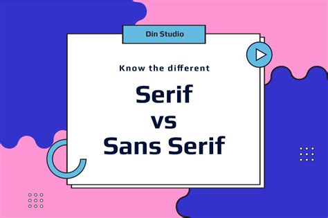 Serif And Sans Serif Fonts Know The Difference