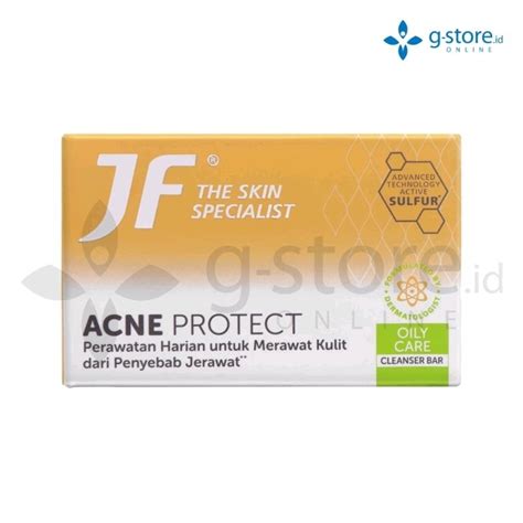 Jual Jf Cleanser Bar Acne Protect Oily Care 65gr Sabun Batang Anti