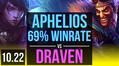 Aphelios Brand Vs Draven Thresh Adc Winrate Legendary