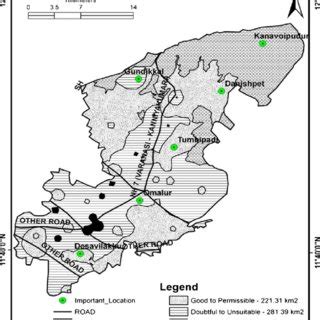 Spatial Distribution Map Of Groundwater Quality Based On Doneen S