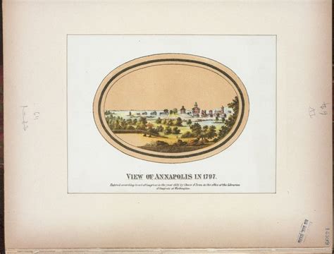 View Of Annapolis In 1797 Nypl Digital Collections Annapolis Digital