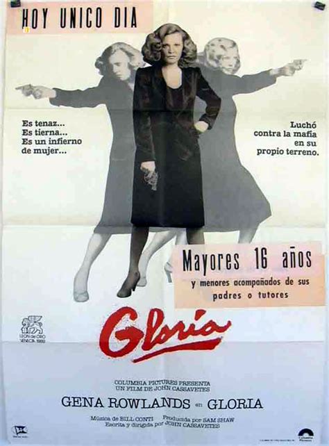 "GLORIA" MOVIE POSTER - "GLORIA" MOVIE POSTER