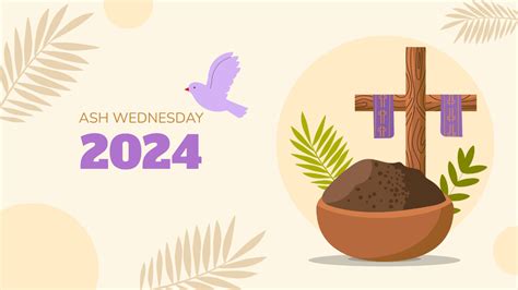 Free Ash Wednesday 2024 Background Template - Edit Online & Download ...