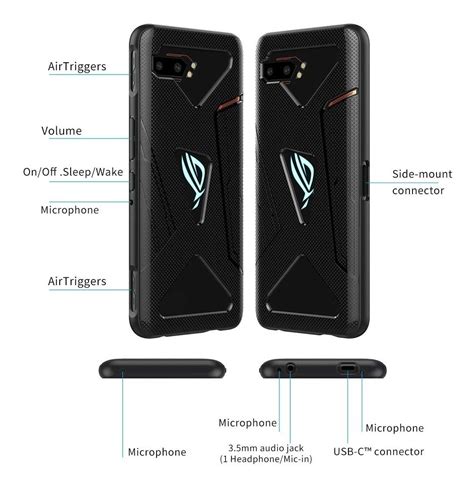 Capa Asus Rog Phone Ii Matt Slim Geom Trico Frete Gr Tis