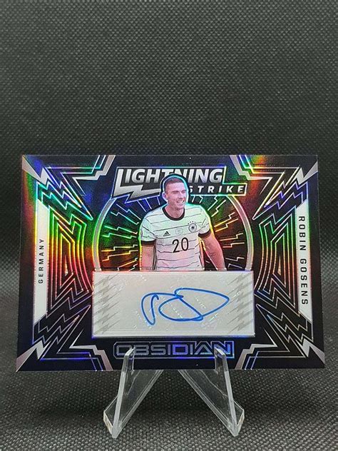 Panini Obsidian Lightning Strike Robin Gosens