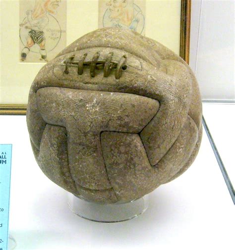 The First World Cup Soccer Ball. 1930 World Cup Soccer Ball of "Tiento ...