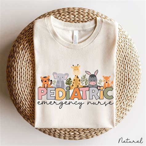 Pediatric Emergency Nurse Shirt Peds Emergency Nurse Shirt Pediatric