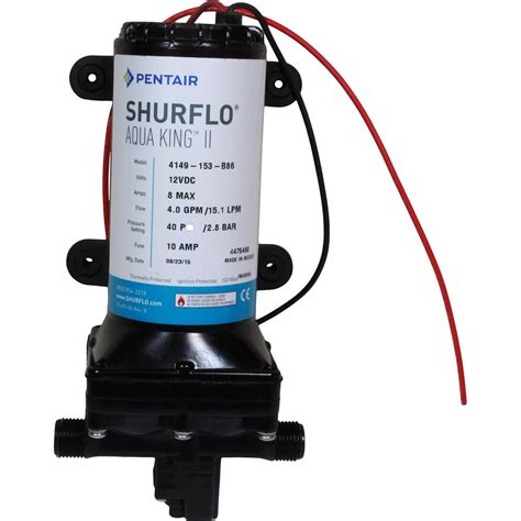 Shurflo Aqua King Ii Premium Fresh Water Pump Bar