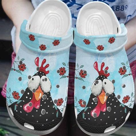 Chicken I Love Chicken Crocs Classic Clogs Shoes Justbeperfect Shop