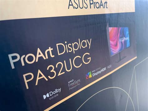 ASUS PA32UCG ProArt: First look and unboxing of this important new monitor