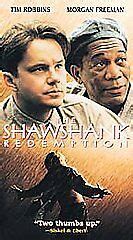 The Shawshank Redemption VHS Movie VHS Tapes