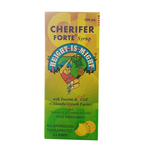 Cherifer Forte Multivitamin Supplement Syrup 120ml St Joseph Drug