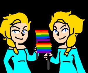 Frozen Gay Elsa Drawception