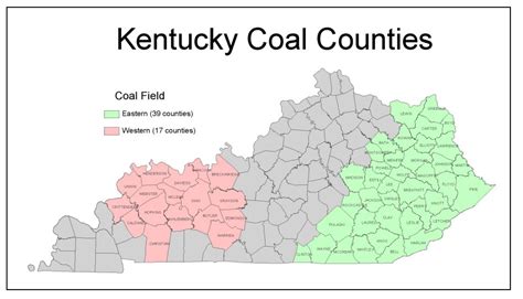 Kentucky Coal Mines Map