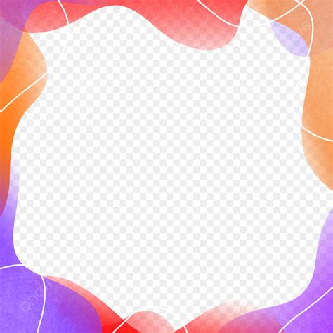 colourful border design png transparent abstract border colour frame