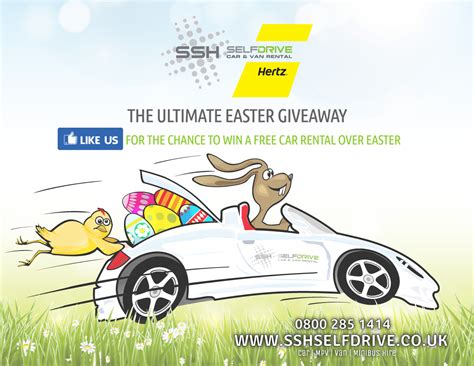 Hey - Fancy a FREE Car Rental This Easter? - SSH Self Drive