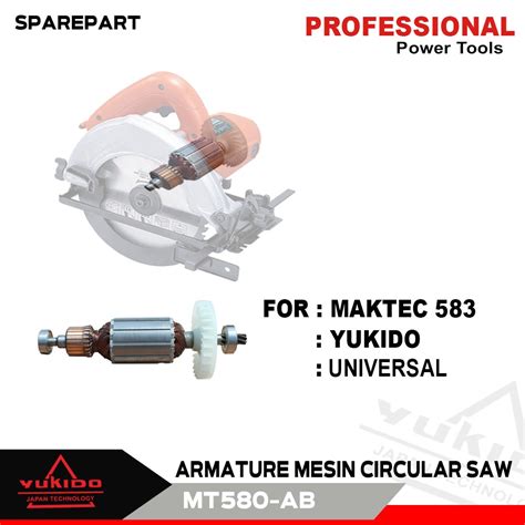 Jual Yukido Armature Angker Circular Saw Maktec Mt Mt Anker