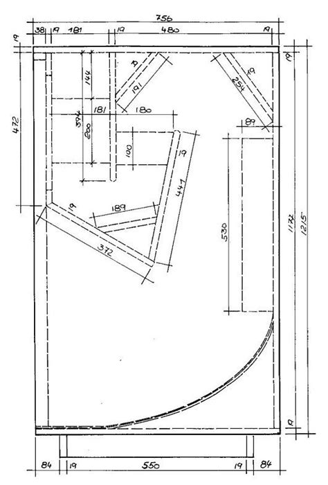 Bass Horn четежи 1 Plans Bass Horn Scoop 1 18 Tda Piani Di