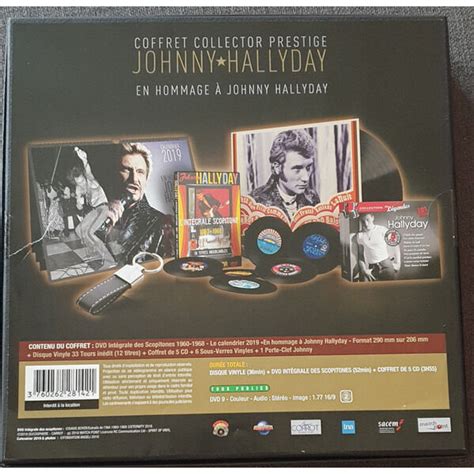 Coffret Collector Prestige By Johnny Hallyday LP Bonus With Mick95