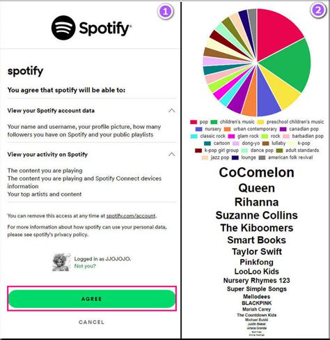 How to Create, Share & Download Spotify Pie Chart 2023 | AudiFab