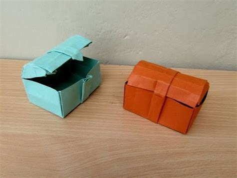 How to Make a Paper Treasure Chest - Easy Tutorials | FunnyCat.TV