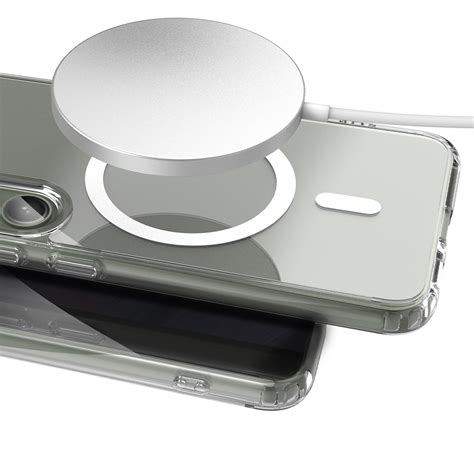 Samsung Galaxy S23 Clear MagSafe Case With Portable MagSafe Charger