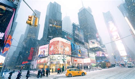 Powerful Winter Storm Could Hit NYC With A Foot Of Snow This Week