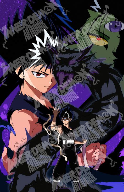 Dragon of the Darkness Flame - Hiei – Inner Demon Artwork