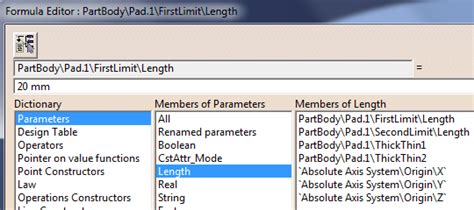 Formula Parameterization In Catia V5 Beginner Tutorial