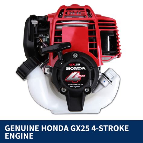 Honda 4 Stroke Brush Cutter 25cc 7 In 1 Multi Tool Black Eagle