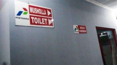 Foto Toilet Spbu Gratis Atau Bayar Ini Kata Pertamina