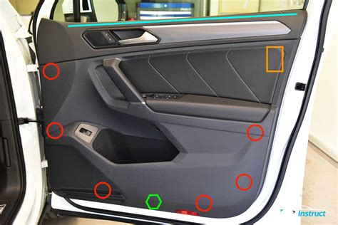 Front Door Trim Removal Volkswagen Mk2 Tiguan Autoinstruct