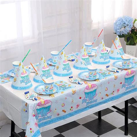 Aliexpress.com : Buy Children Birthday Party Decorations Kids Evnent ...