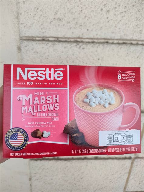 Nestle Mini Marshmallows Hot Cocoa Mix โกโกรอน จาก U S A เนสทเล มน มารชแมลโลว กลอง