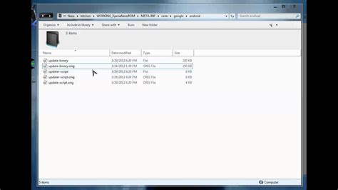 Tutorial 9 How To Make Custom Rom Finalizing Zip File Youtube