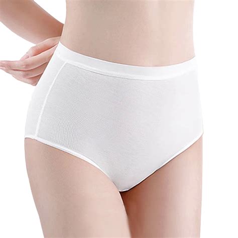 VBARHMQRT Womens Panties Bikini High Cut Womens Disposable Underwear