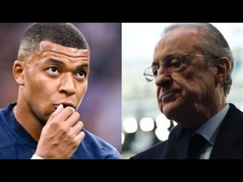 MBAPPÉ FAIT UNE ÉNORME PROMESSE A PEREZ YouTube