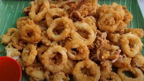 5 Resepi Sotong Goreng Tepung Rangup Sedap Terkini 2024