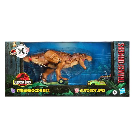 Transformers and Jurassic Park Collide in New Crossover Figures from Hasbro