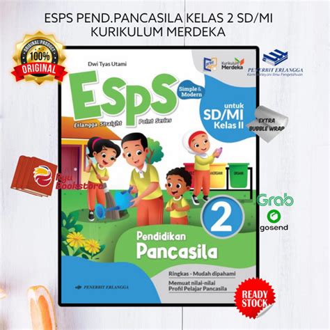 Jual Original Esps Pendidikan Pancasila Kelas Sd Mi Kur Merdeka