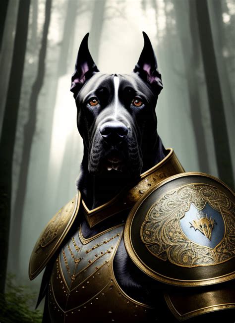 Dog in armor by soulo369 on DeviantArt