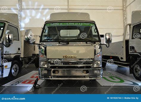 Isuzu Bare Chassis Truck Editorial Photo | CartoonDealer.com #156911393